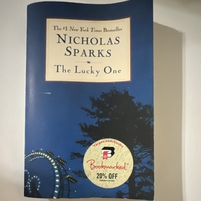 The Lucky One by Nicholas Sparks Paperback Novel Fiction English Adult Audience