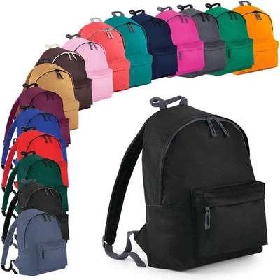 BagBase Original Fashion Backpack Sport Freizeit Reise Kinder Rucksack
