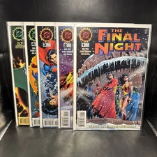 DC The Final Night #1-4 + Parallax #1 Complete Comic Set, DC Comics(H21-17)