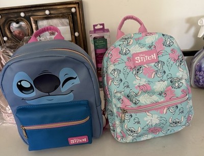 Set Of 2 Brand New  STITCH Lilo & Stitch Bioworld Mini Backpack
