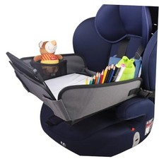 Kids Travel Tray for Car, Car Seat Tray, Grey