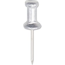 Heavy-Duty Aluminum Thumb Tacks Sharp Push Pins with Smooth Head, Easy-Remove