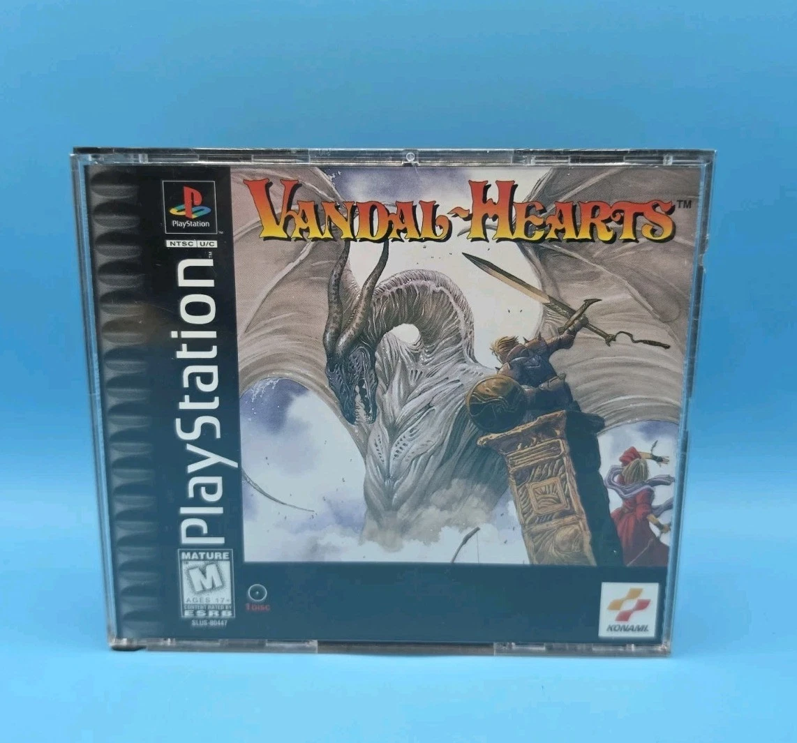 Vandal Hearts - Konami - T-RPG - PlayStation 1 - Import Japon - NEUF SOUS CELLOPHANE