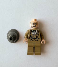 Lego Indiana Jones Minifigure Henry Jones Sr.  Last Crusade iaj002 Set 7198 7620