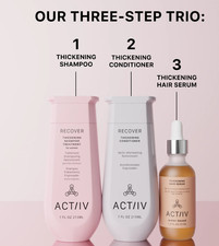 ACTIIV Recover Women's Trio Kit : Shampoo, Conditioner, Serum