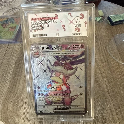 ACE 9 - Pokémon TCG - Slowking ex 086/071 Secret Rare - Snow Hazard - Japanese