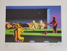 Mark Kostabi  Fine Art  giclée Window to beyond