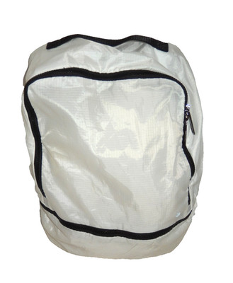 Lululemon Athletica Women's White Sheer Packable Backpack Gym Hiking Running