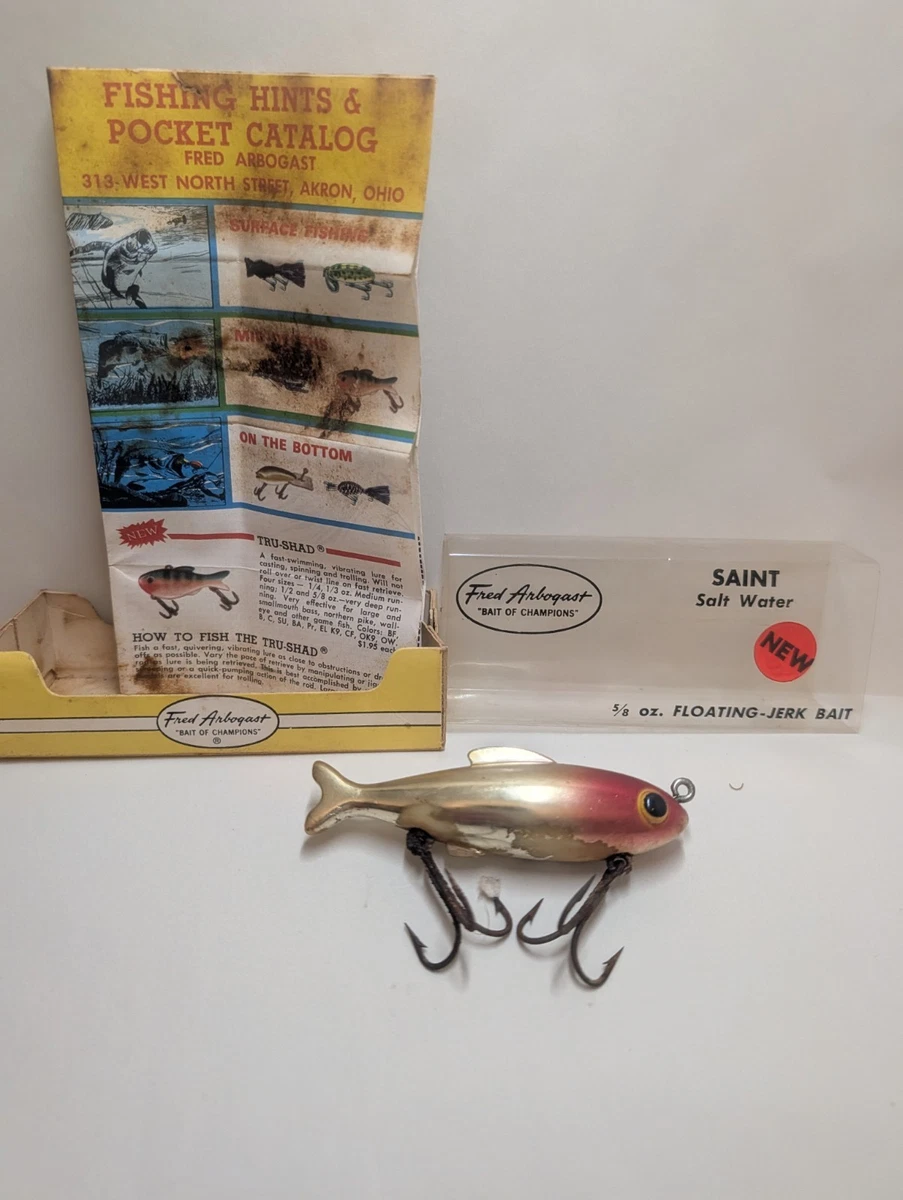 Arbogast All Saltwater Wooden Vintage Fishing Lures for sale | eBay