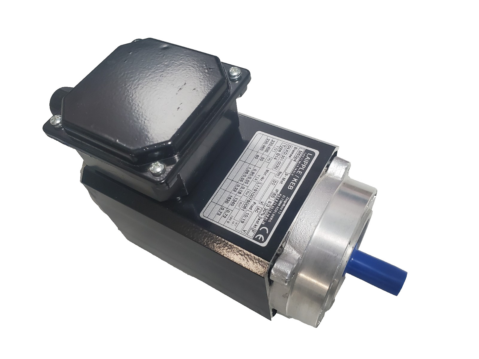 Laipple / KEB M63P4 3-Phase Motor 04.KD.301-003U Type B14 (M1171)