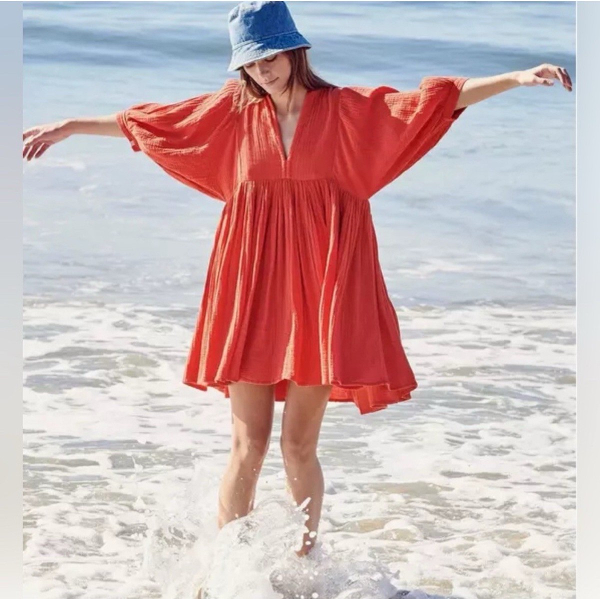 Anthropologie SUNDRY Boho Tunic Dress | eBay