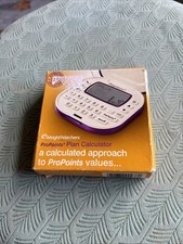 Weight Watchers Pro Points Plan Calculator USED Purple Boxed With Instructions