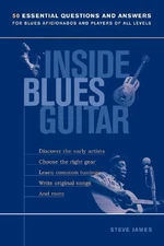 INSIDE BLUES GUITAR BOOK (STRING LETTER PUBLISHING) By Steve James **Excellent**
