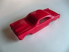 1966 Red Ford Fairlane Resin Body for AFX Mega G Plus 1.7 Chassis