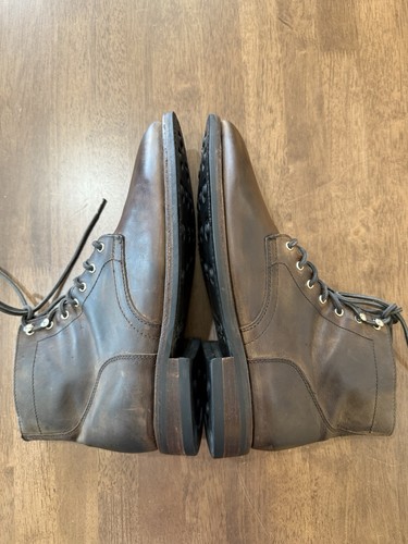 Stivali da uomo Thursday Boot Co. Captain stringati in pelle marrone taglia 11 tutti i giorni - Foto 8 di 12