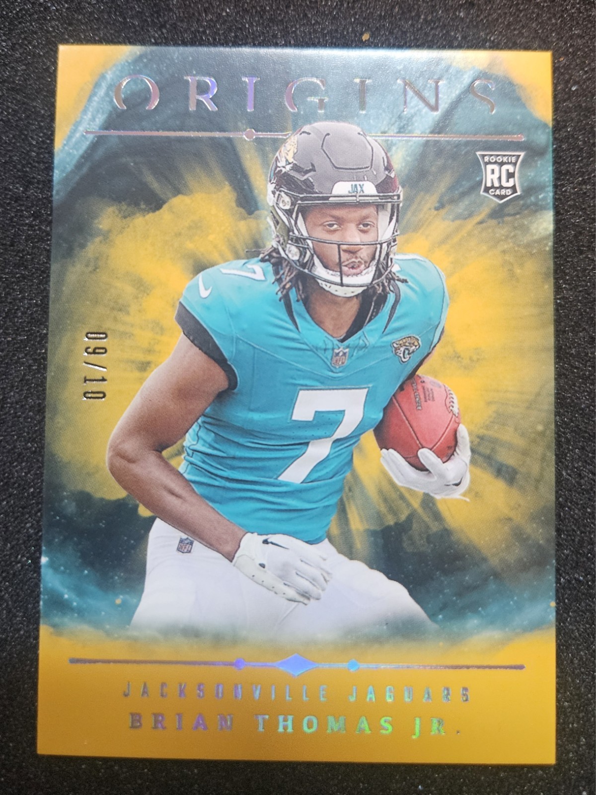 2024 Panini Origins - Rookies Brian Thomas Jr. #119 Gold /10 (RC)