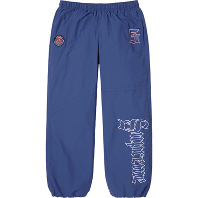 Supreme Old English Track Pant Black White Navy 3colors SS25