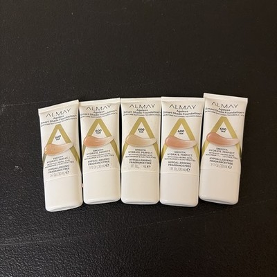 Almay 5 PACKS Smart Shade Foundation Skintone Matching Technology #600 Tan New
