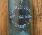 3 Antique Soda Bottles—GREEN Windsor Mo. Bottling Work—2 Will J Crawford-Sedalia — photo 5