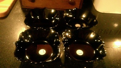 Luminarc Set Of 4 Bowls-Black