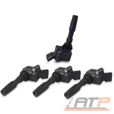 4x ZÜNDSPULE FÜR A1 A3 SEAT SKODA VW GOLF 7 8 T7 POLO 6R TOURAN 1.2 1.4 TSI 1.6