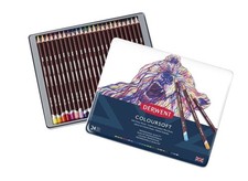 Image of Derwent Coloursoft Sealed 24 Pencils New Sealed
