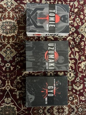 Junji ito uzumaki Gyo TOMIE 英語版 伊藤潤二セット Junji Ito