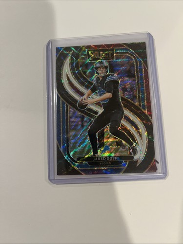2024 Panini Select - Premier Level Jared Goff #123 Tri-Color Prizm /249