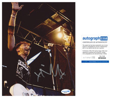 Tim Mcilrath ‘Rise Against’ Band Lead Singer Signed 8x10 Photo ACOA