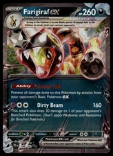 Pokemon Farigiraf ex Holofoil Temporal Forces - 108/162 LP