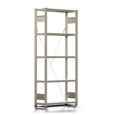 Fachbodenregal 250 kg 2000x875x300 mm, erweiterbar, 5 Böden, Werkstattregal