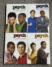 Psych: Seasons 1-4 DVD Lot