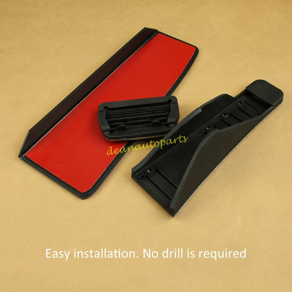 Juego de cubierta de pastillas de pedal de freno de gasolina muerta reposapiés de acero para Volvo XC60 2018-2025 Foto 3 de 4