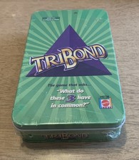 Tribond Game New Sealed in Metal Tin  2005 Mattel