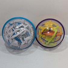 Perplexus 3D Puzzle Ball Labyrinth Maze Skill Game Lot Original Epic Set Used