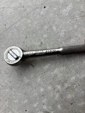 Vintage S-k Tools Ratchet 40970 Usa 14 Drive 4-12 Knurled Handle