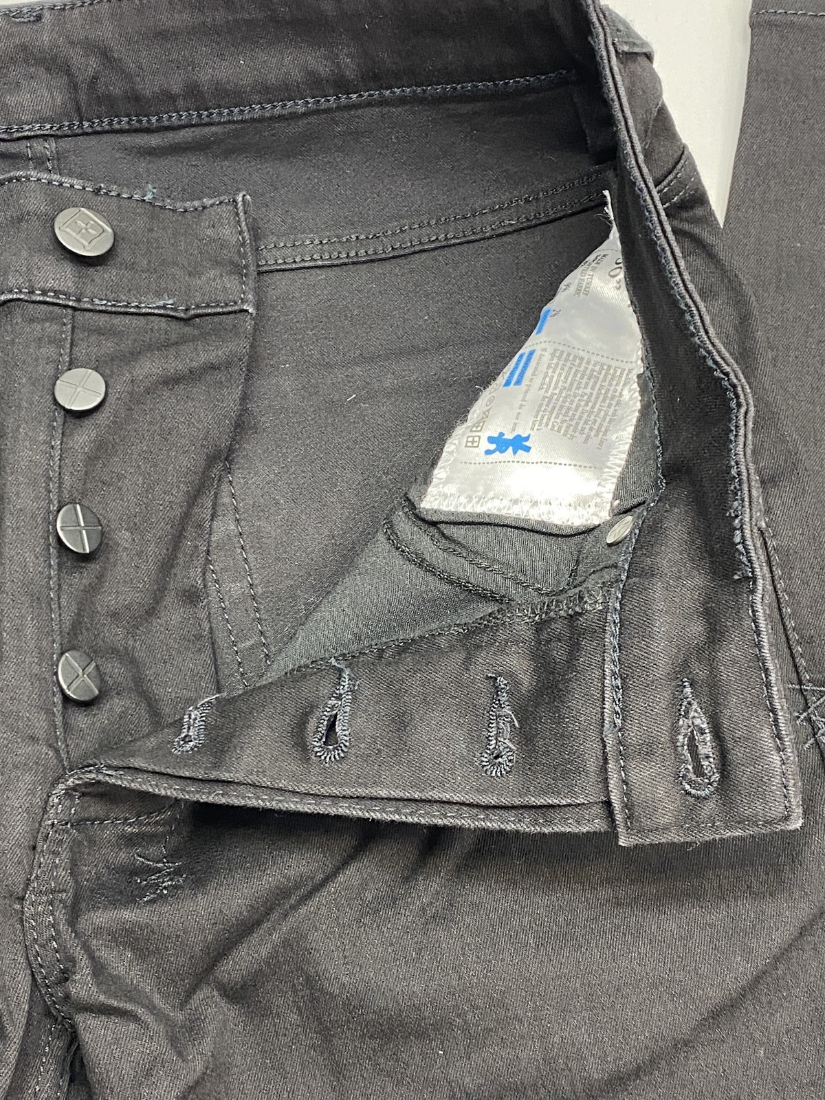 Ksubi Mens Jean Black Size 30 Van Winkle Rebel Mid Rise Skinny Fit Stretch Denim thumbnail 3