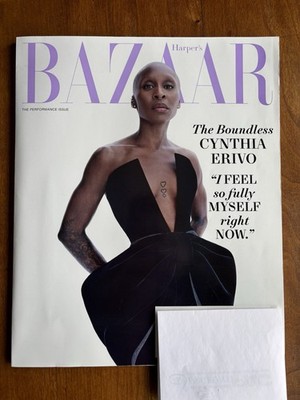 Harper s Bazaar Magazine Nov 2025 Cynthia Erivo The Performance Issue