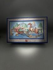 Vintage E Otto Schmidt Nurnberger 1050-2000 Germany Hinged Tin Box CHEAP