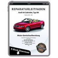 Audi A4 Cabrio (02-09) Benzin Einspritz- ZüNdanlage 2,0L Reparaturanleitung PDF