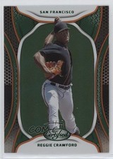 2023 Panini Chronicles Certified Mirror Green 9/10 Reggie Crawford #12 0hu7