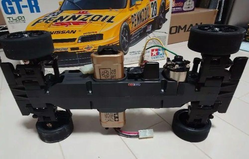 Pennzoil Nismo Gt-R Tl-01 Radiocomando Auto Tamiya Rc Auto Fuori Produzione - Foto 5 di 9