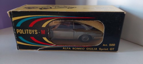 Alfa Romeo Giulia Gt 1 43 Politoys no Mercury Edil Toys Dinky Toys - Foto 14 di 15
