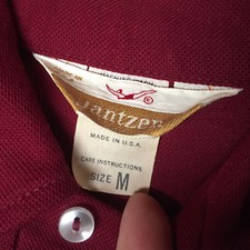 Rare Minty NOS New Vintage 50s 60s Jantzen Blank Plain Polo Shirt USA Atomic Mod