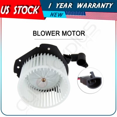 Amortors HVAC Heater Blower Motor With Fan Cage – For Ford Bronco II, Explorer, Ranger – Direct Fit