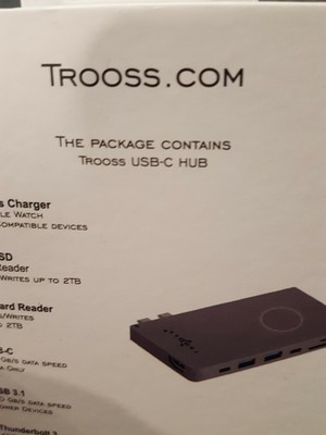 Trooss USB-C Hub USB Adapter For Macbook | eBay