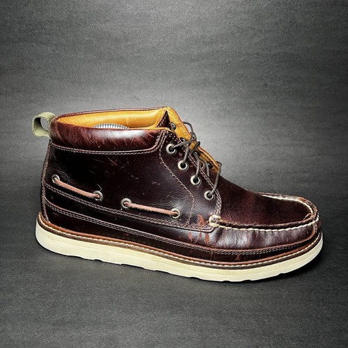 Dark Brown Leather Chukka Boot 