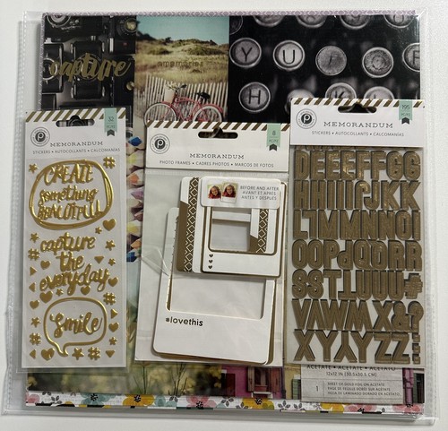 Pink Paislee 12 x 12 Scrapbook Kits-Multiple Variations-You Choose - Picture 126 of 152