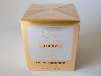 Paco Rabanne Lady Million Lucky EDP Nat Spray 80ml - 2.7 Oz BNIB Sealed OVP