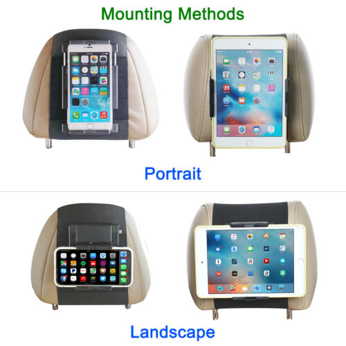 Universal Tablets Car Mount Holder for iPhone 14 13 Pro Max,12,iPad Pro 9.7 inch - Picture 2 of 10
